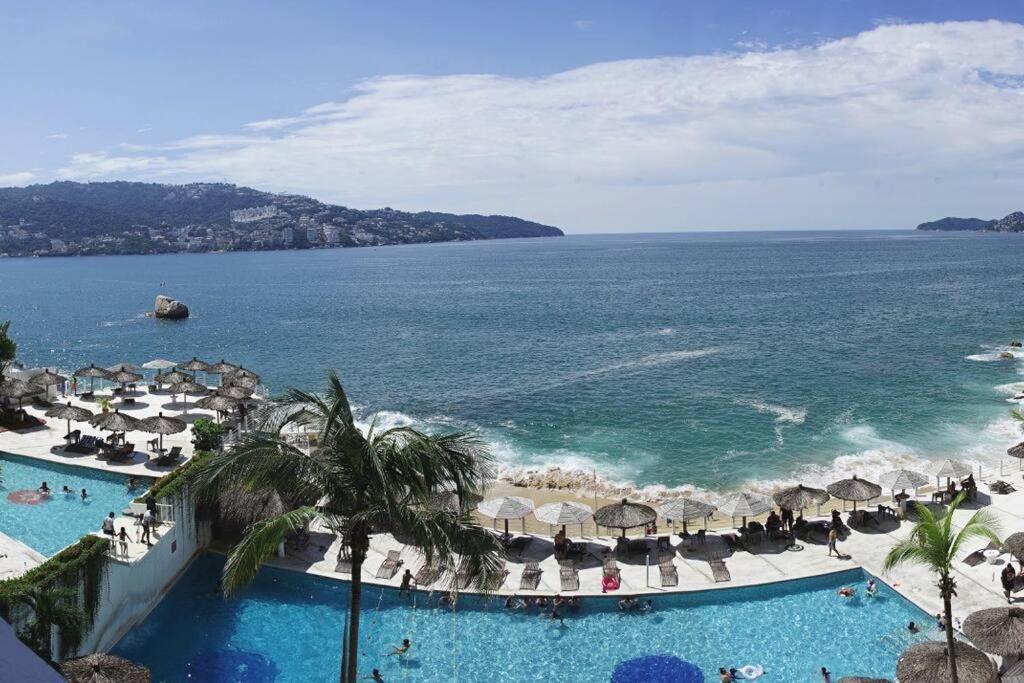 Frente Al Mar En Torres Gemelas Appartement Acapulco